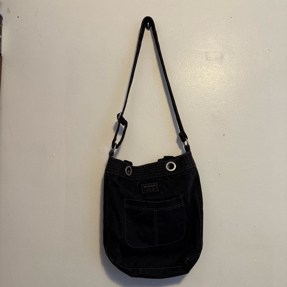 Aeropostale Handbags - Aeropostale Black Shoulder Bag with Adjustable Strap‎ Hand Bag